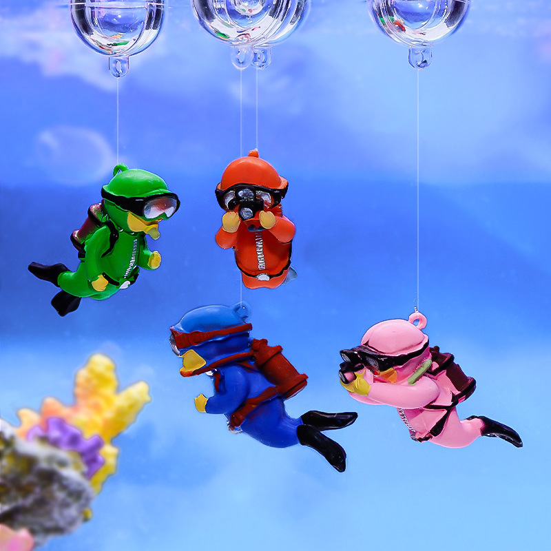 Aquarium Fish Games - Acquario Diver Ornamenti Decorazione Paesaggio Acquario