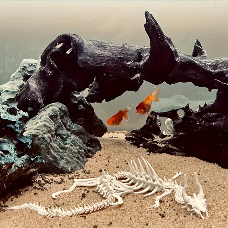Aquarium Fish Games - Decorazione a Forma di Drago per
