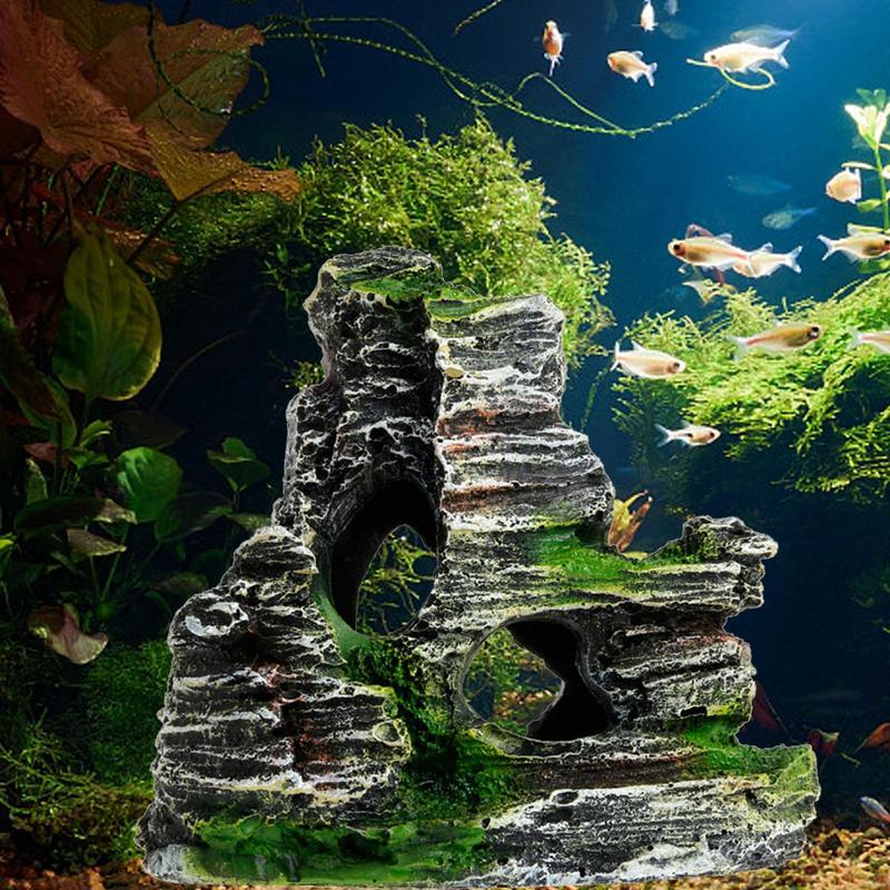 Aquarium Fish Games - Acquario decorazione arenaria acquario paesaggistica rocce