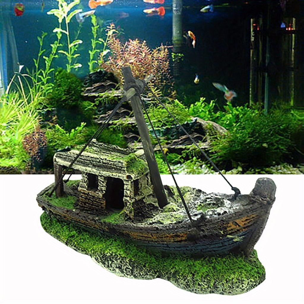 Aquarium Fish For Sale Online - Acquario Acquario Paesaggio Wreck Ship Decor
