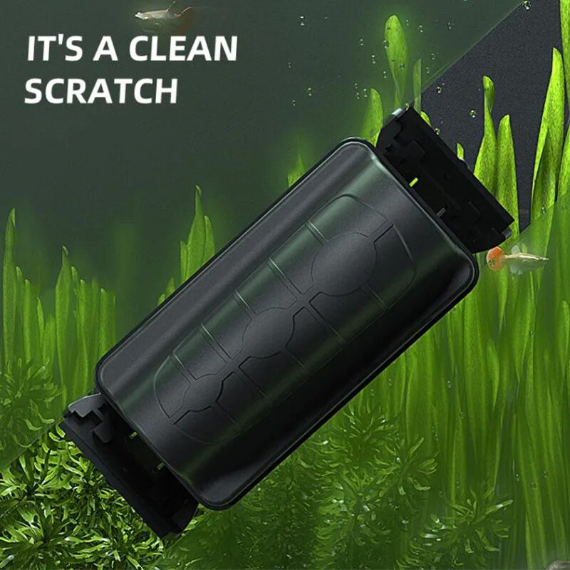 Algae Scraper Blade - Spazzole magnetiche per acquario Spazzole galleggianti