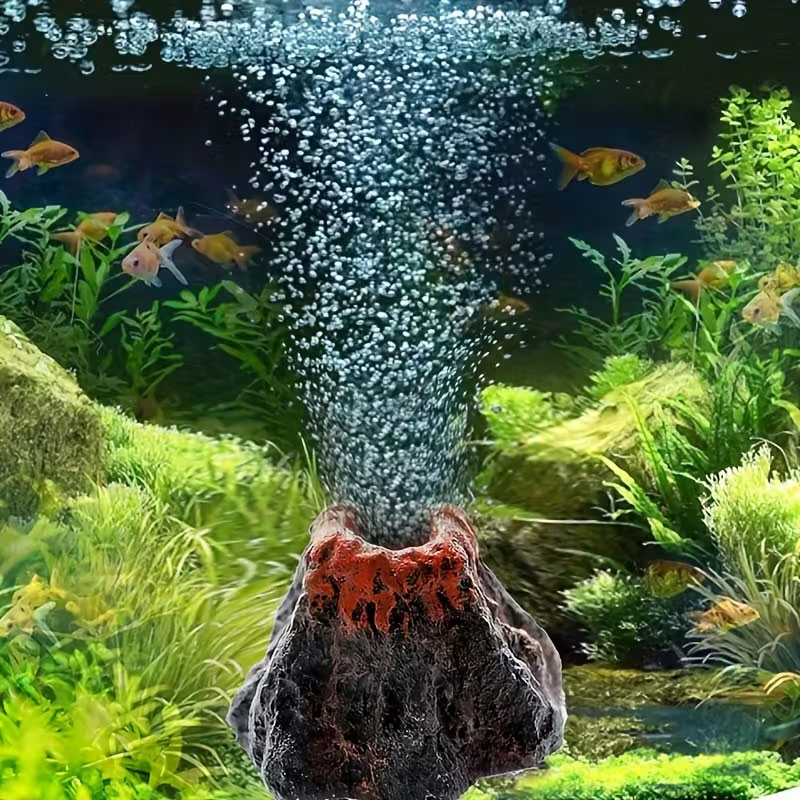 Pietra vulcanica a bolle per a - Aquarium Fish Games recensione e prezzo