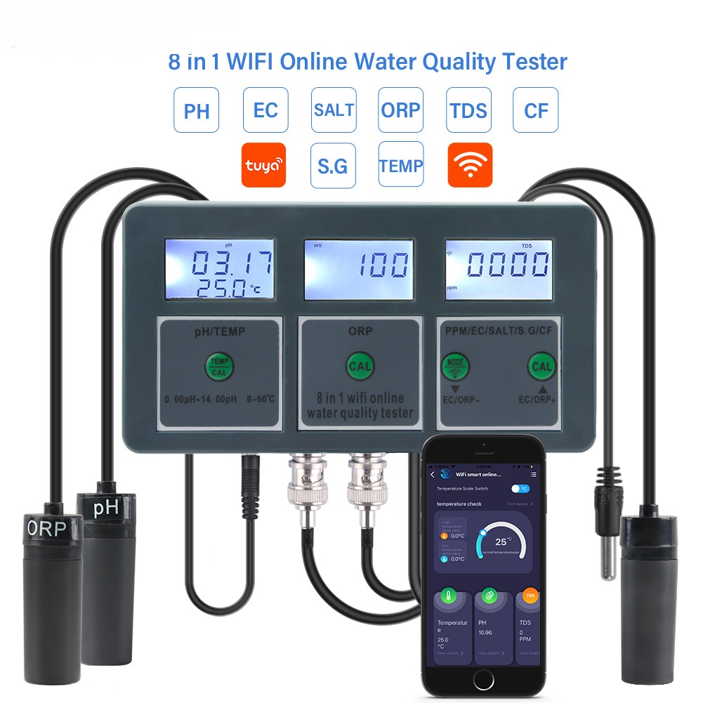 Tuya WiFi Digitale PH ORP TDS  - Aquarium Fish In Online recensione e prezzo