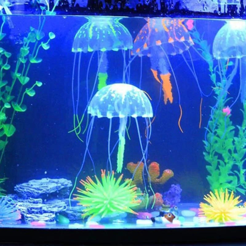 1/2 Pezzi Ornamenti in Silicon - Aquarium Fish Discus recensione e prezzo