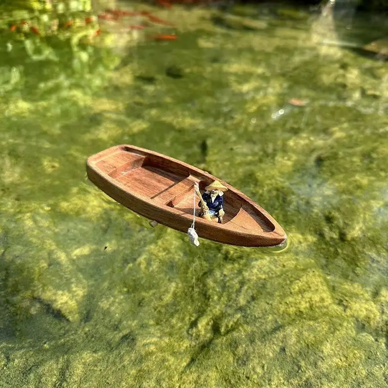 Barca in legno fatta a mano Mi - Aquarium Fish Games recensione e prezzo