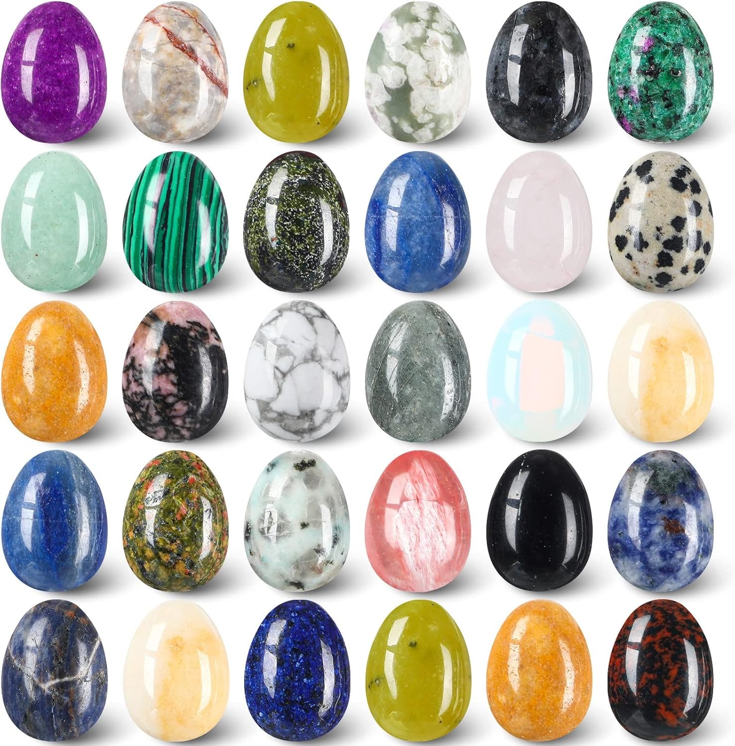8 perle di cristallo naturale, - Aquarium Fish For Sale Online recensione e prezzo