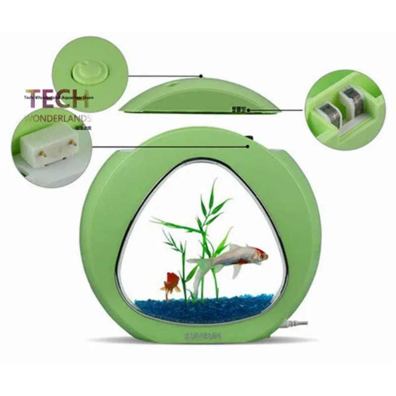 Acquario ecologico in acrilico - Aquarium Fish Big Size recensione e prezzo
