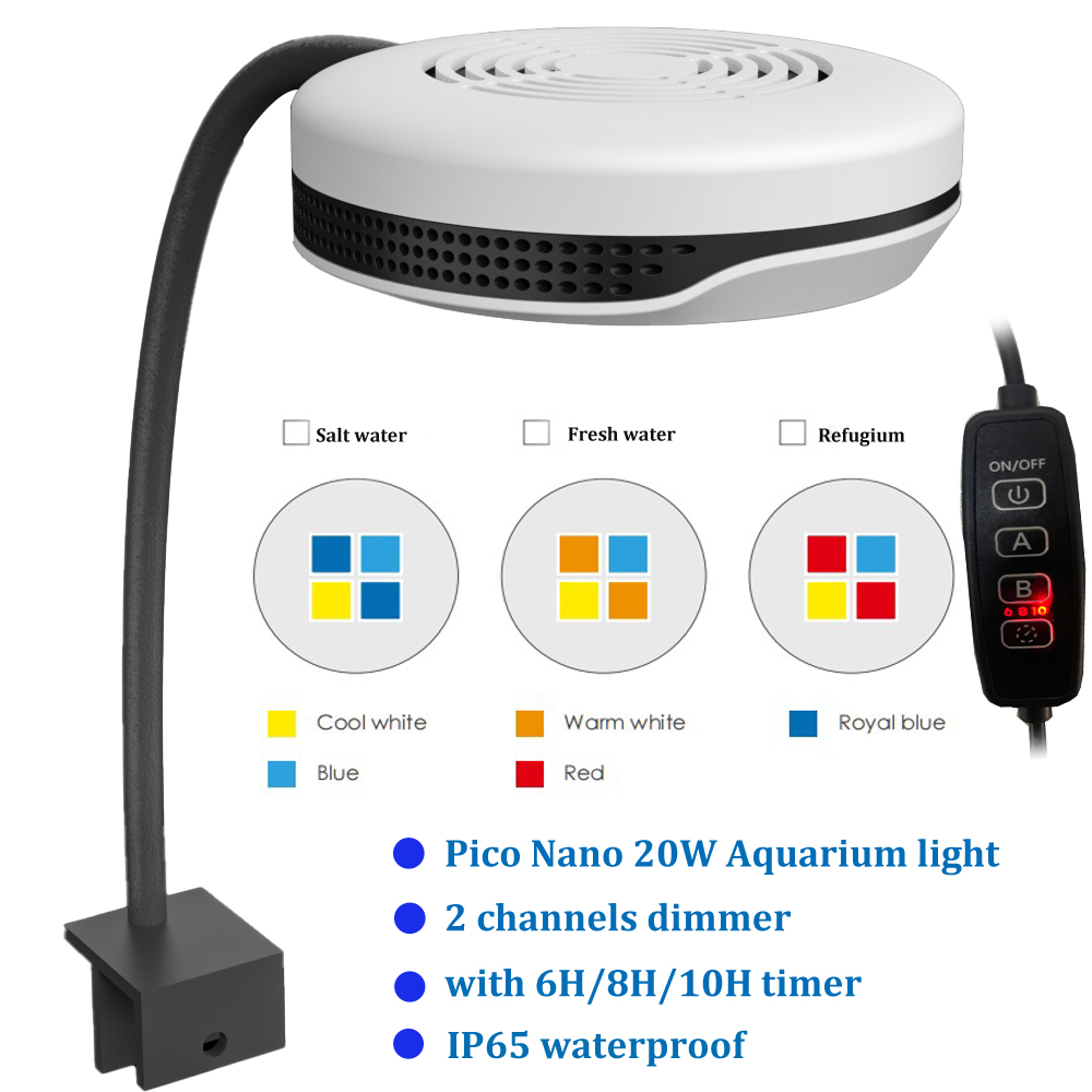 Lampada LED per Acquario da 20 - Refugium Light Nano recensione e prezzo